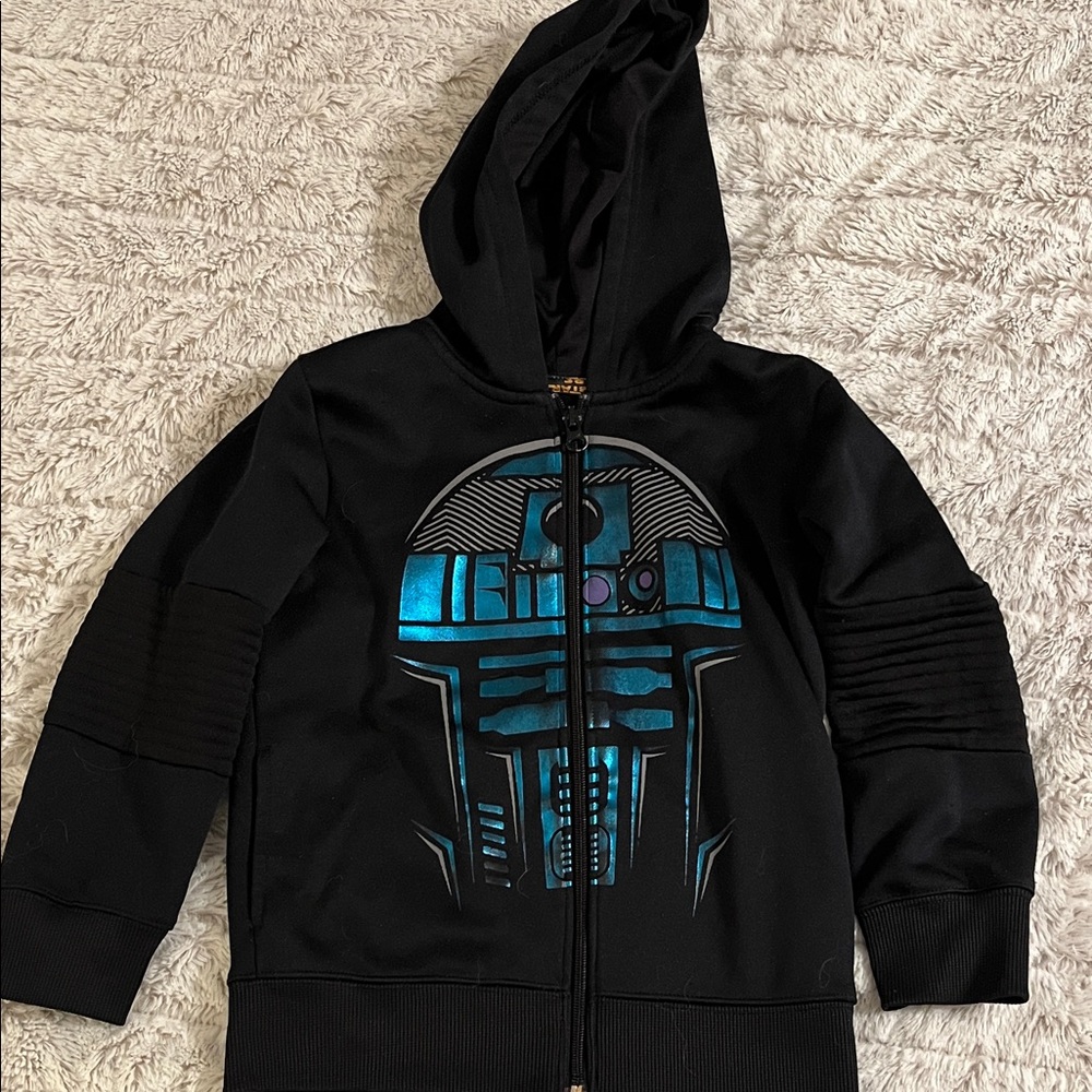 Star Wars Black and Blue R2-D2 Hoodie